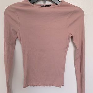 *🌵Asos Lettuce edge Pink Top